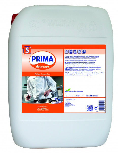 PRIMA DEGREASE | Waschmittel automatische Dosierung | Wäschehygiene