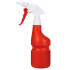 Handsprüher DR.SCHNELL neutral 600 ml rot, leer