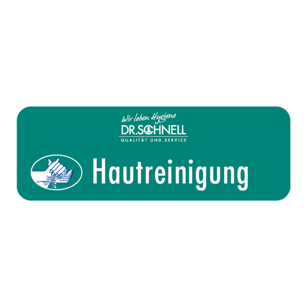 Labels Spender Hautreinigung