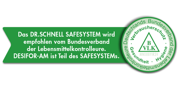 BVLK Empfehlung DESIFOR-AM SAFESYSTEM BVLK Empfehlung DESIFOR-AM SAFESYSTEM