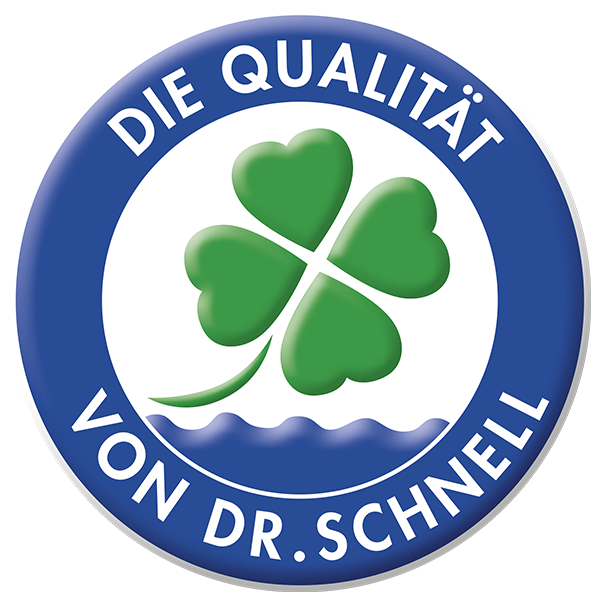 Kwaliteitszegel van DR. SCHNELL Kwaliteitszegel van DR. SCHNELL