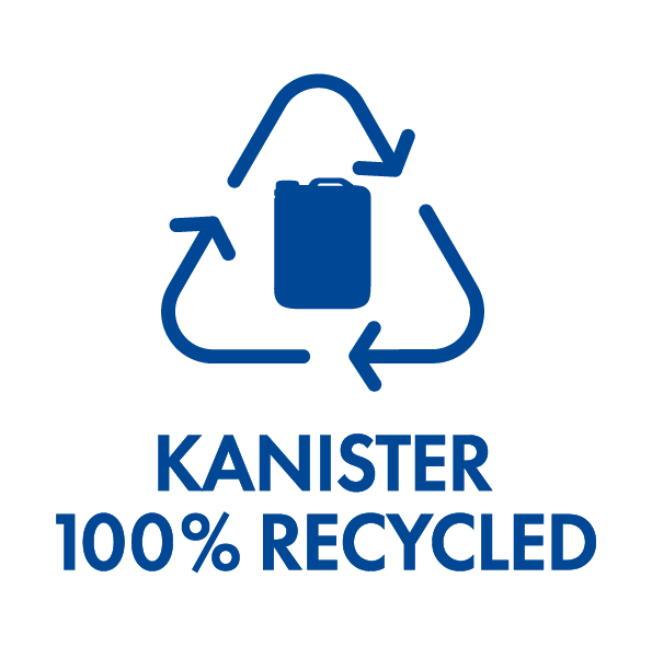 Kanister 100 % recycled