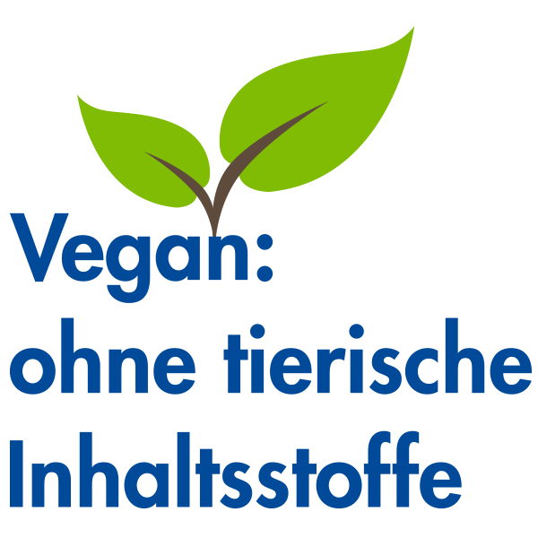 Veganistisch: zonder dierlijke ingrediënten Veganistisch: zonder dierlijke ingrediënten