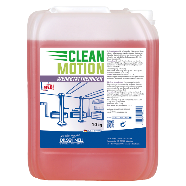 CLEANMOTION WERKSTATTREINIGER