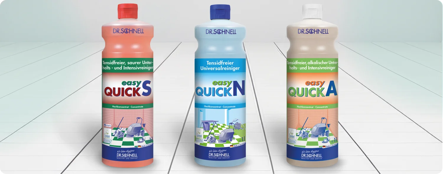Neues EASY QUICK S komplettiert tensidfreies EASY QUICK TRIO